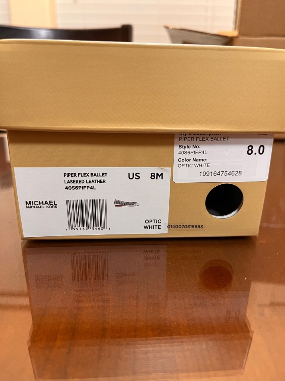 MICHAEL Michael Kors Women's Piper Flex Ballet Flats - Picture 8 of 8